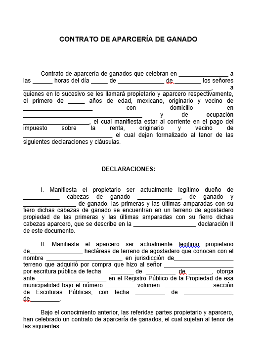 Gu A Para El Contrato De Aparcer A Lo Que Necesitas Saber Tu